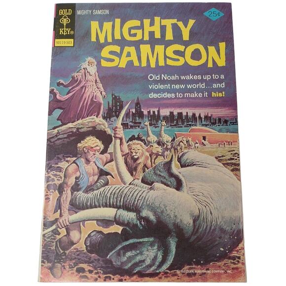 Mighty Samson #27 1975 Gold Key Comic - Picture 1 of 9